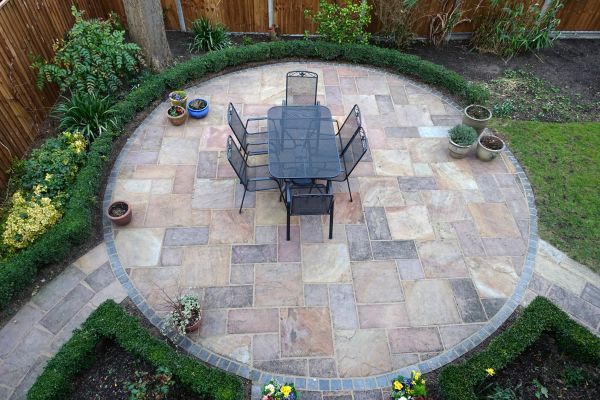 Stone Patio Installation in Monument
