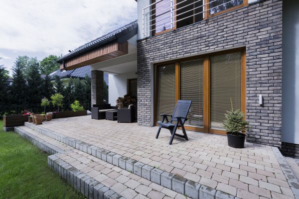 Backyard Paver Installation in Monument