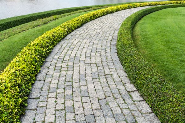 Sidewalk Pavers Installation in Monument