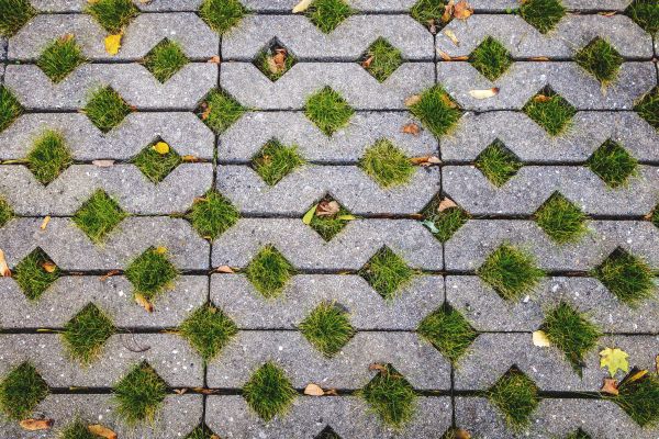Porous Paver Installation in Monument