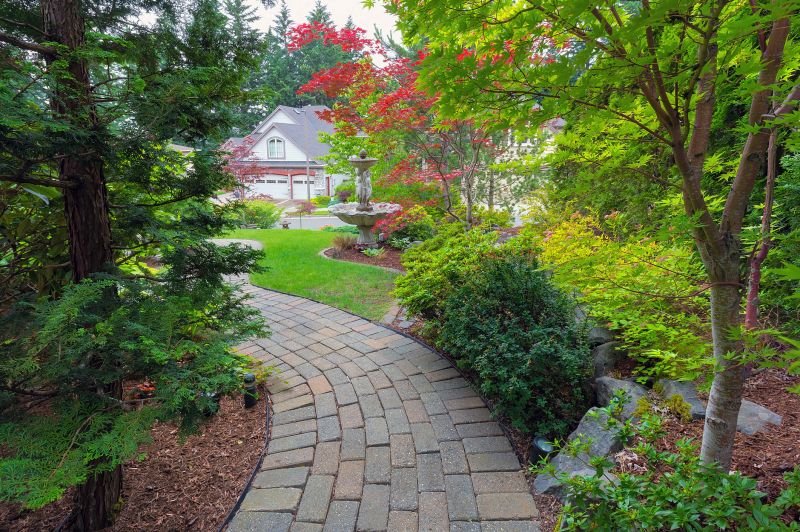 Decorative Paver Pathway